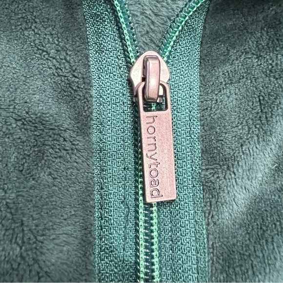 Horny Toad Green Fleece Vest Super Soft Size Medium - Picture 5 of 10